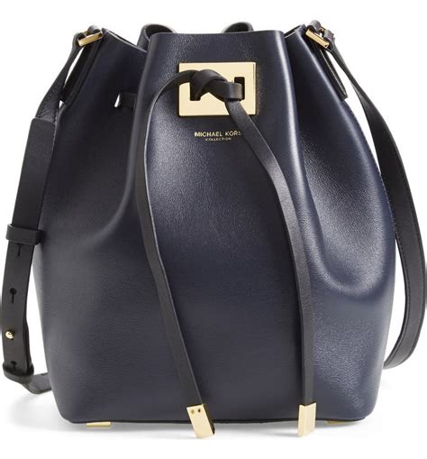 michael kors miranda medium leather messenger|Michael Kors Miranda Medium Drawstring Messenger Bag, Cobalt.